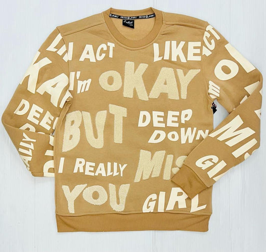 Act Like I'm Okay Sweater